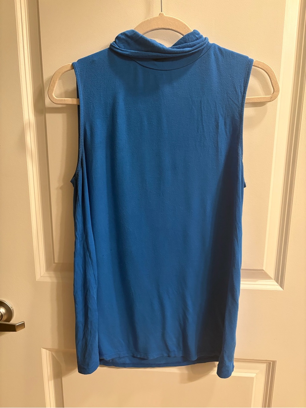 Sleeveless Turtleneck Women's Top